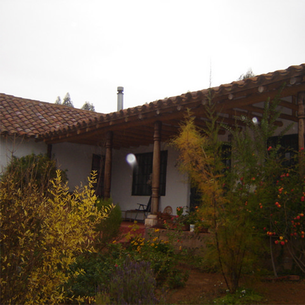 Casa construída en Adobe